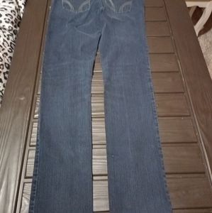 Hollister Brand dark wash skinny Jeans size 27 waist 35 length 5 long, stretch